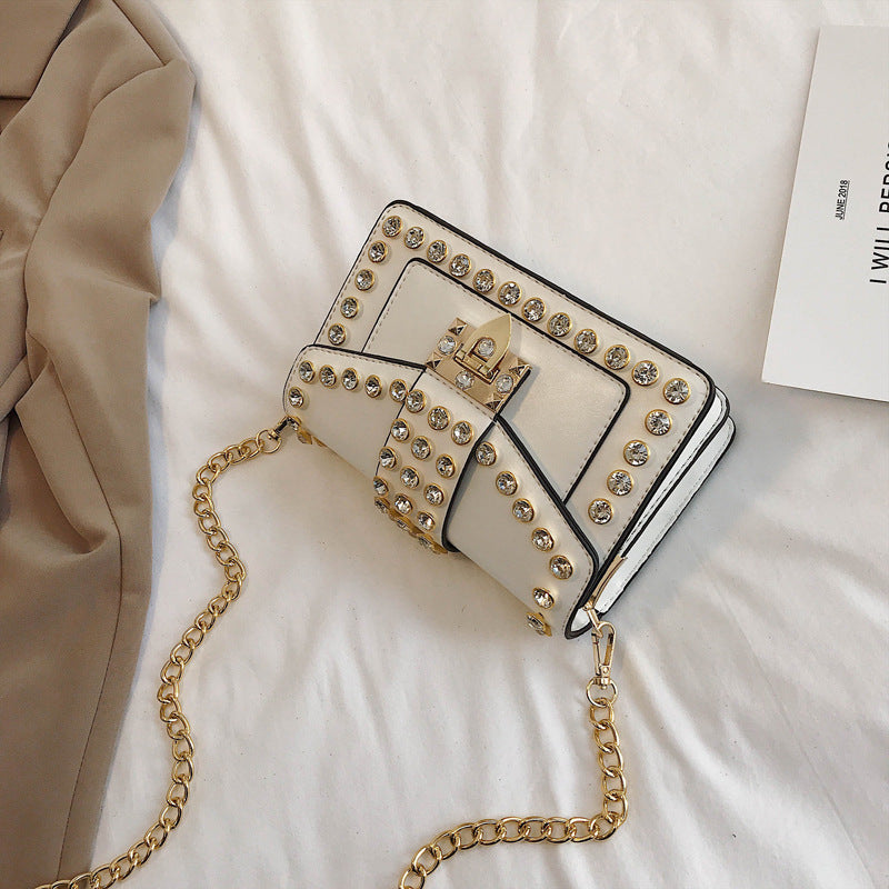 Rhinestone Rivet Bag