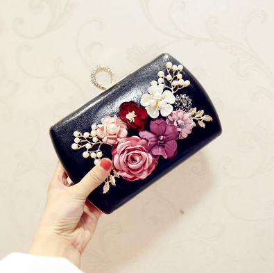 Flowers Evening Bag