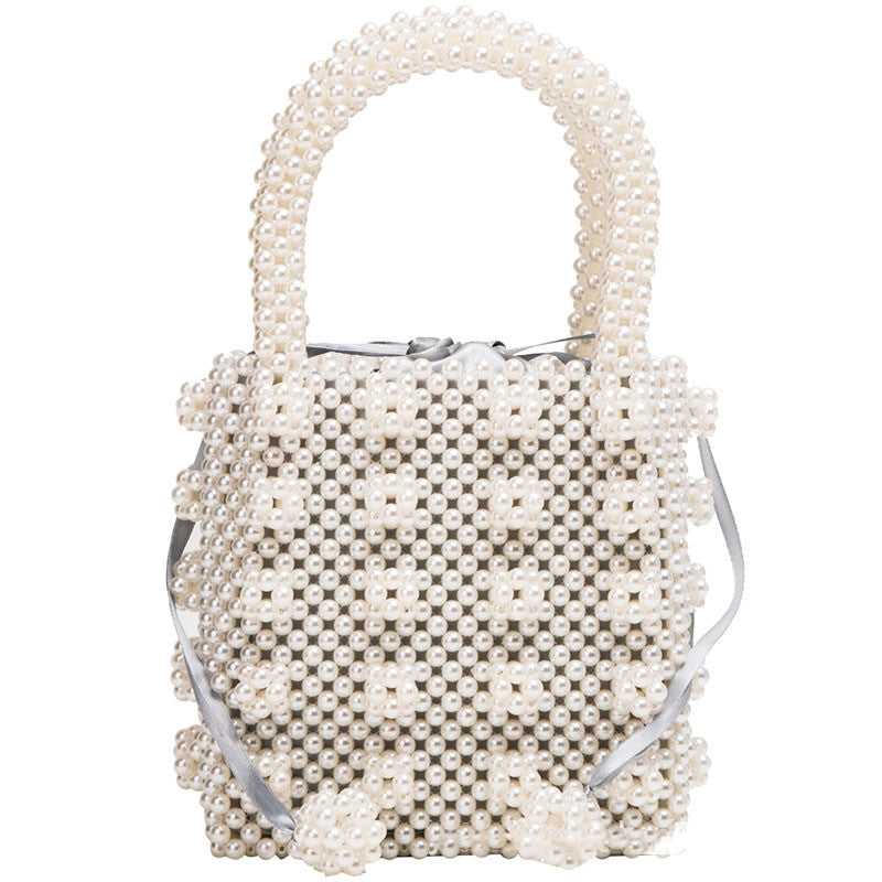 Pearl Woven Dinner Bag