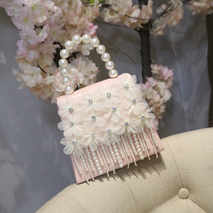 Tassel shoulder bag