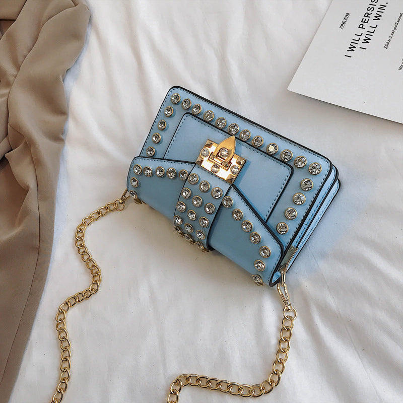 Rhinestone Rivet Bag