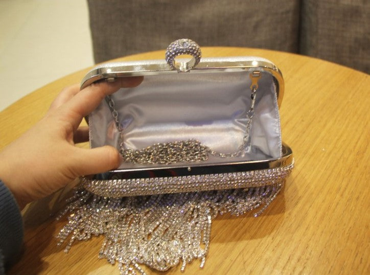 Fringe Diamond Bag
