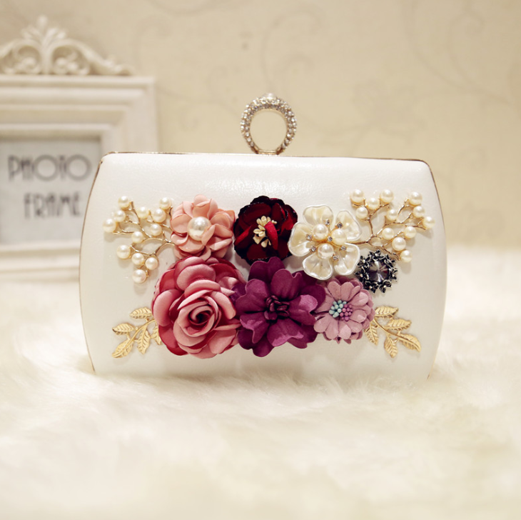 Flowers Evening Bag