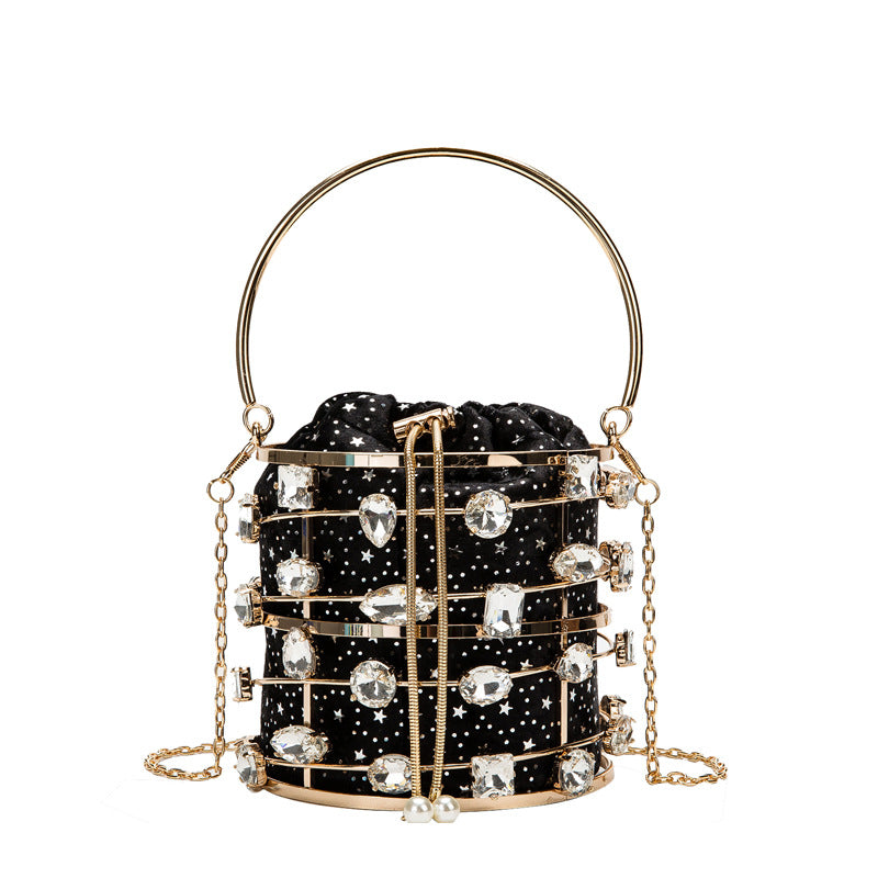 Hollow Diamond Handbag