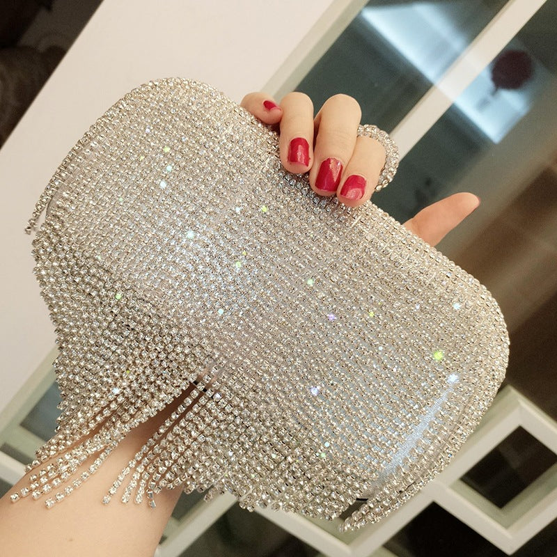 Fringe Diamond Bag