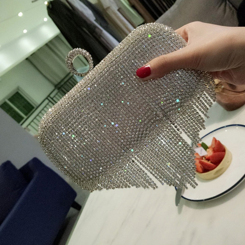 Fringe Diamond Bag
