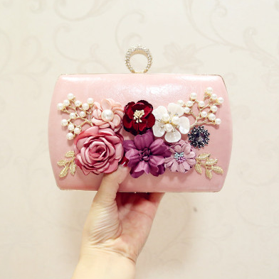Flowers Evening Bag