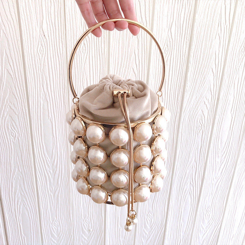 Pearl Bucket Bag