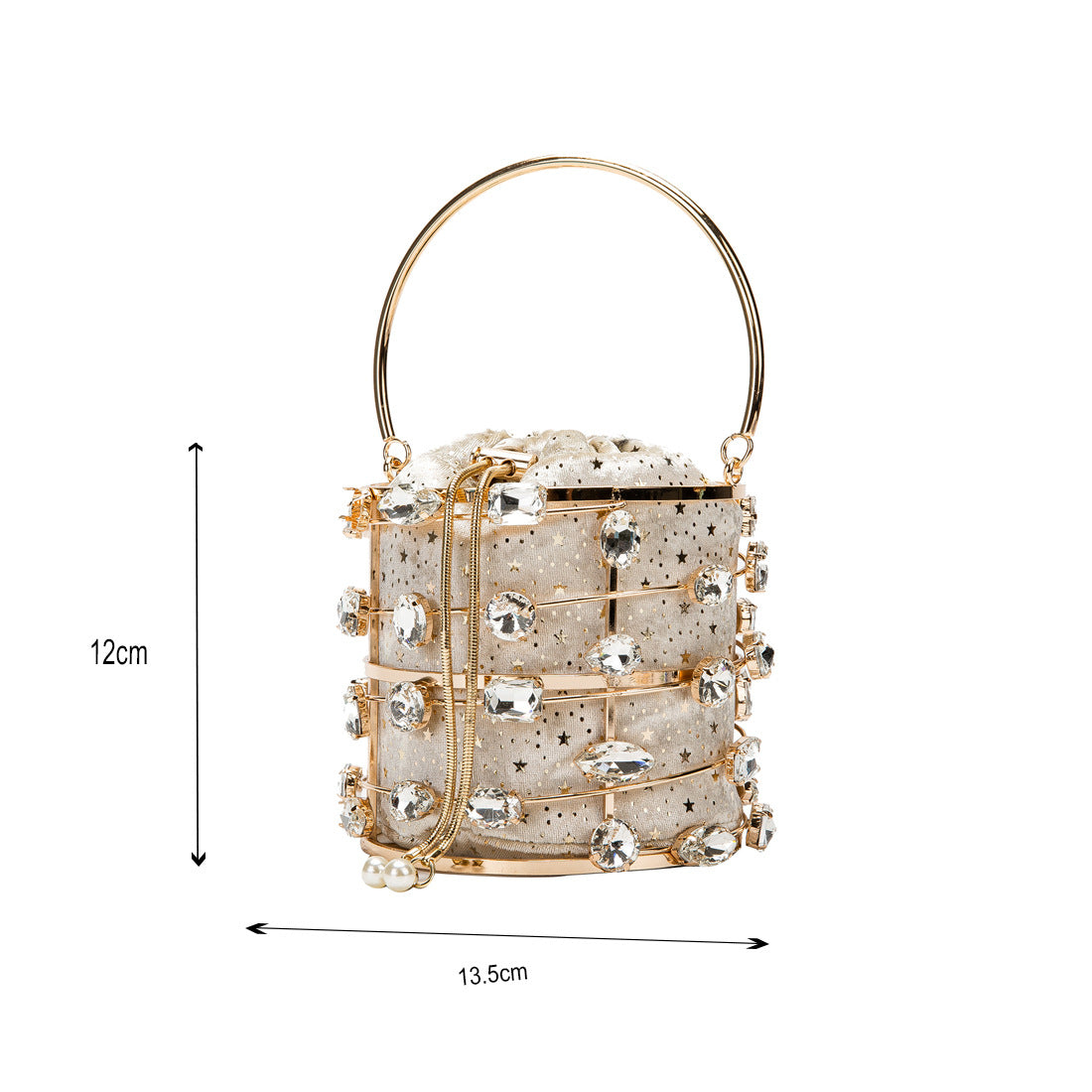 Hollow Diamond Handbag