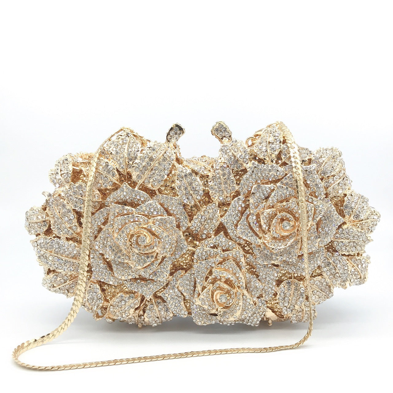Diamond Rose Petals Bag