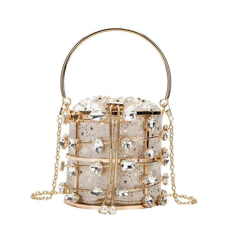 Hollow Diamond Handbag