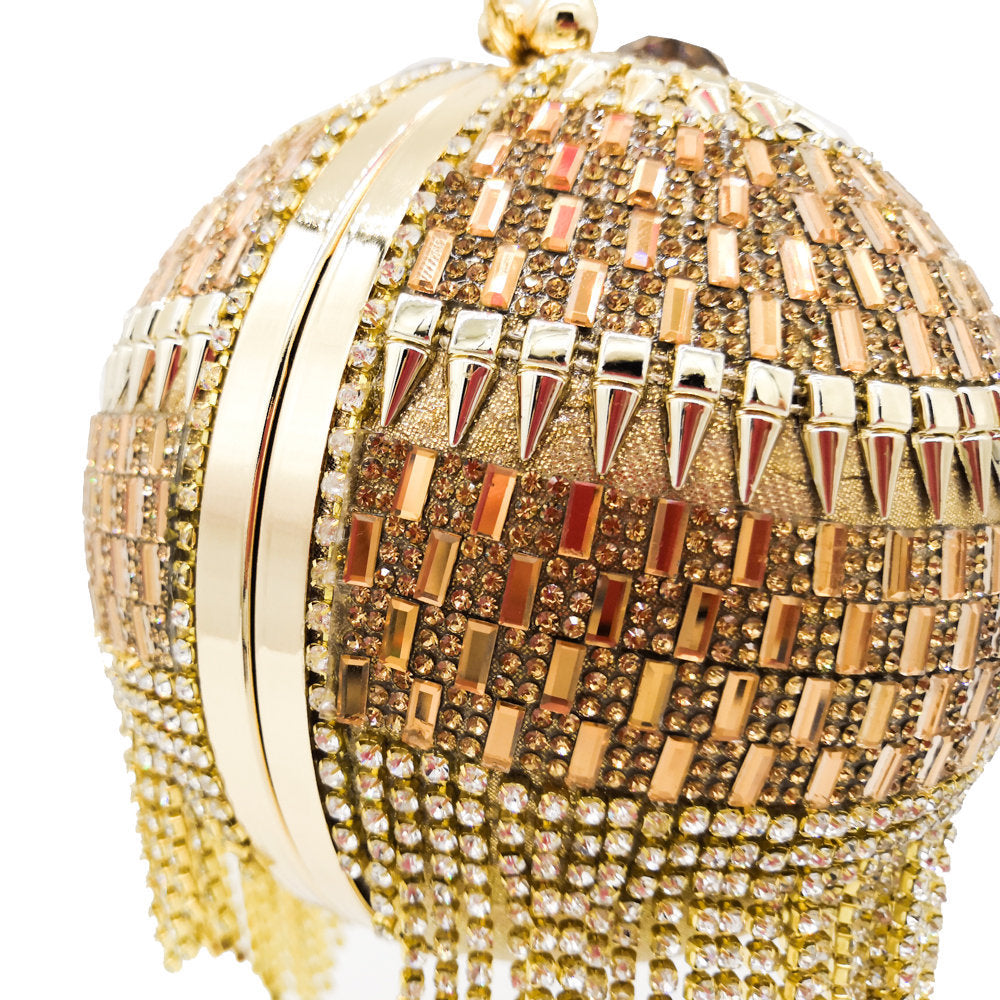 Diamond Tassel Round Chic
