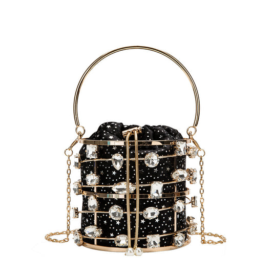 Hollow Diamond Handbag