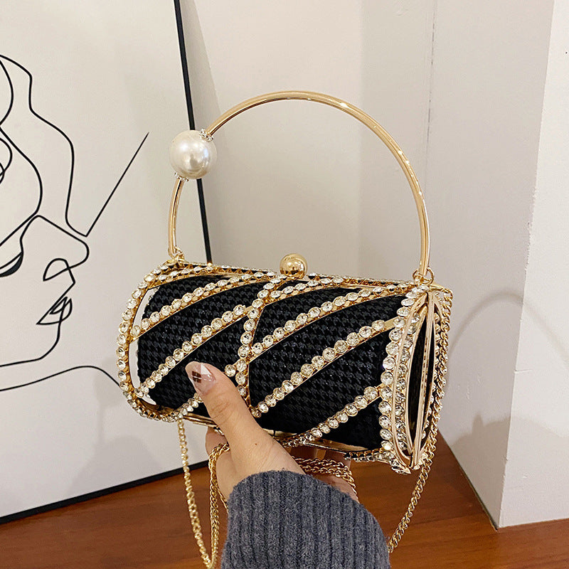 Rebel Queen Metal Cage Bag