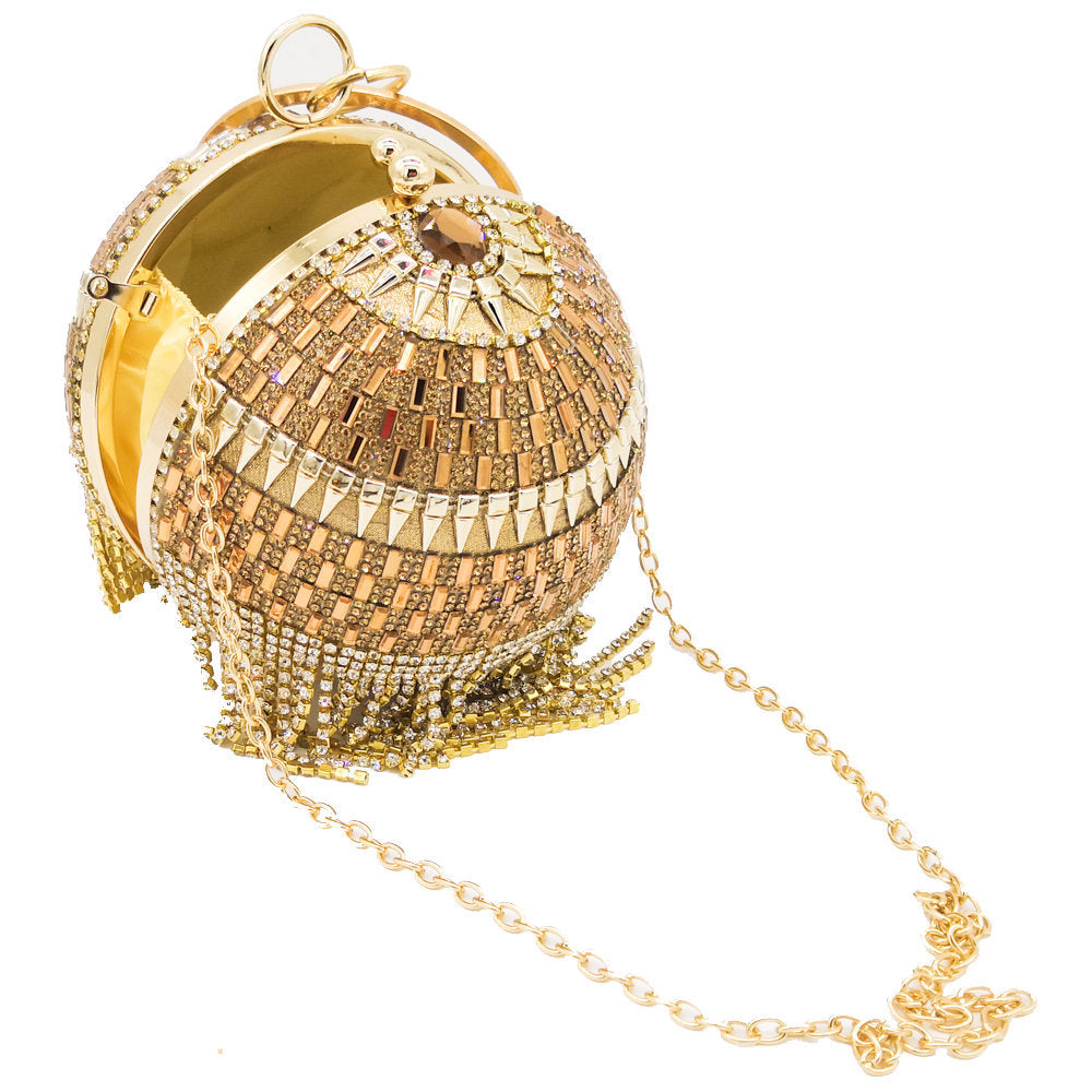 Diamond Tassel Round Chic