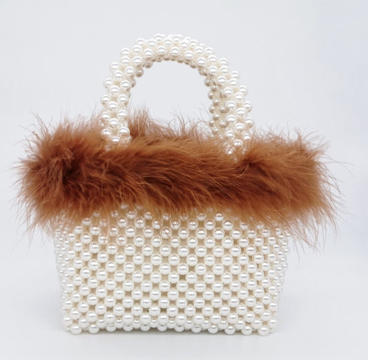Pearl Wool Charm