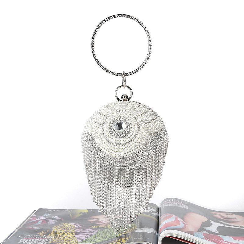 Diamond Tassel Round Chic