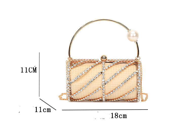 Rebel Queen Metal Cage Bag