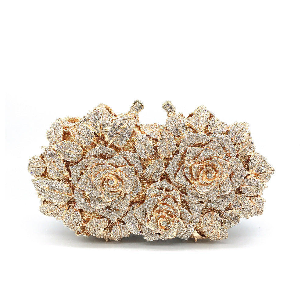 Diamond Rose Petals Bag