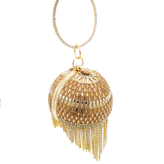 Diamond Tassel Round Chic